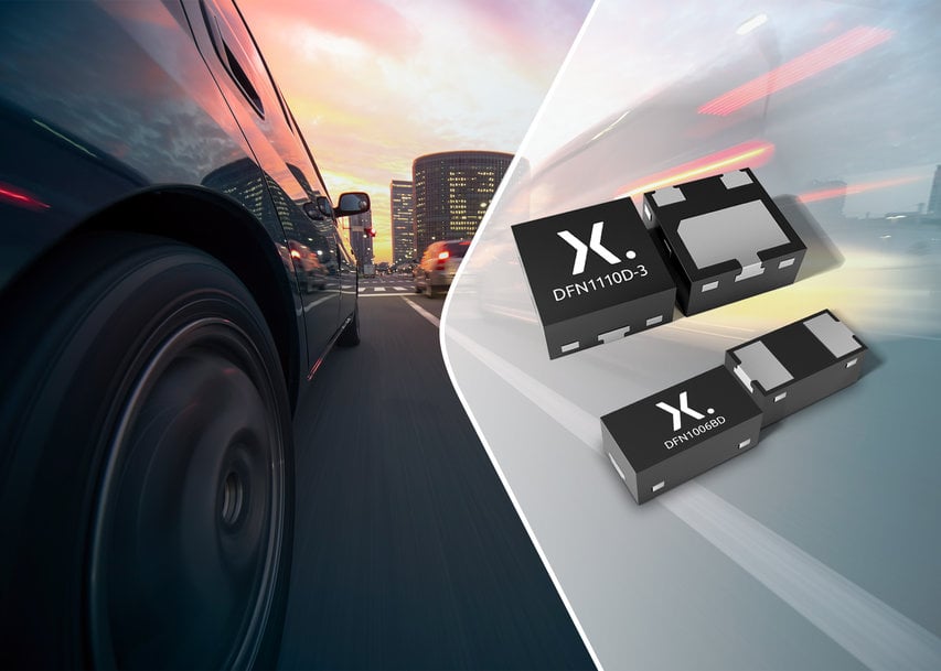 Nexperia widens its offering of discrete components in miniature DFN packaging with side-wettable flanks